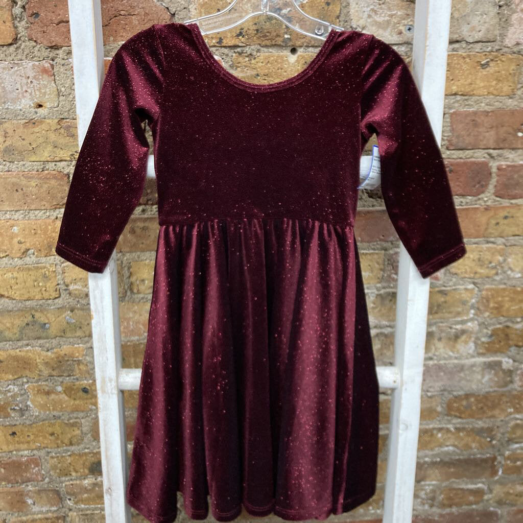 Dress Velvet Sparkle LS