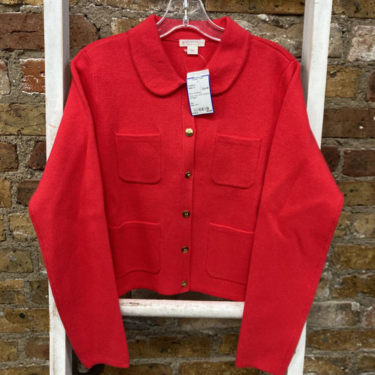 Knit Collared Cardigan