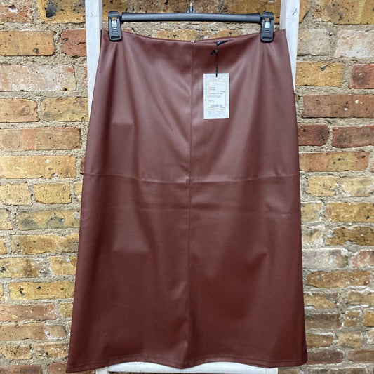 NWT Skirt Faux Leather