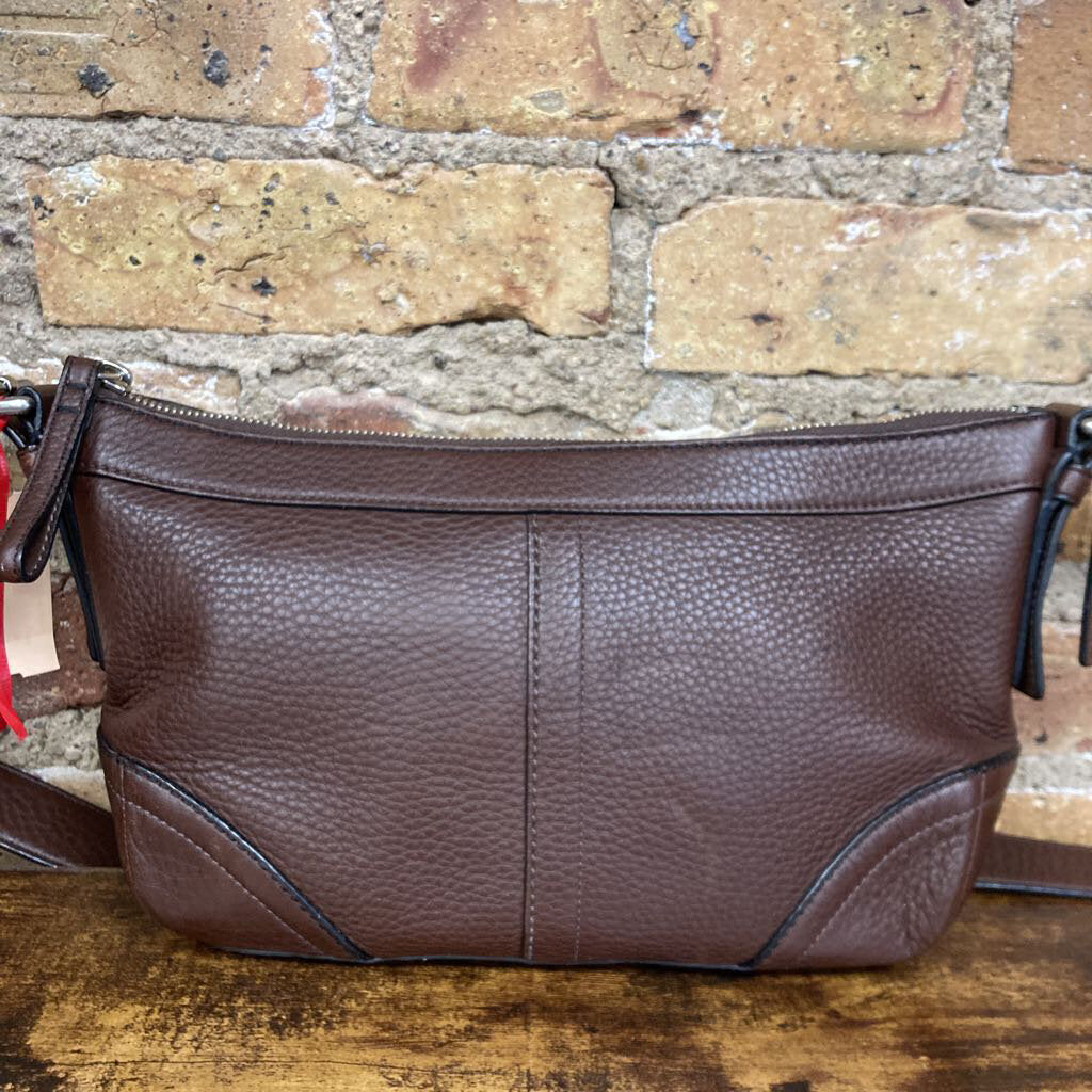 Crossbody Pebbled Leather