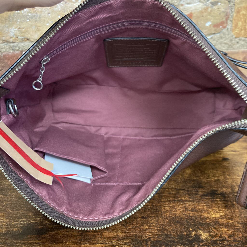 Crossbody Pebbled Leather