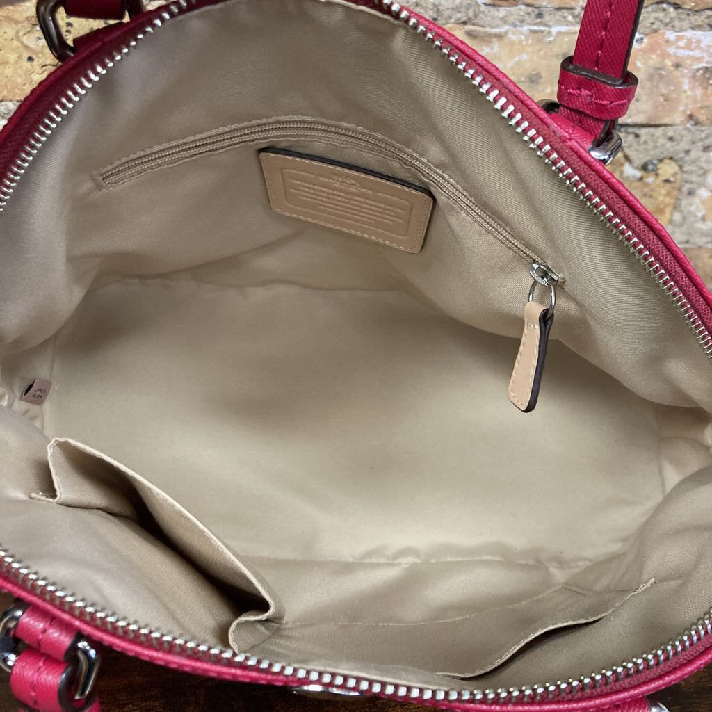 Peyton Domed Satchel Bag
