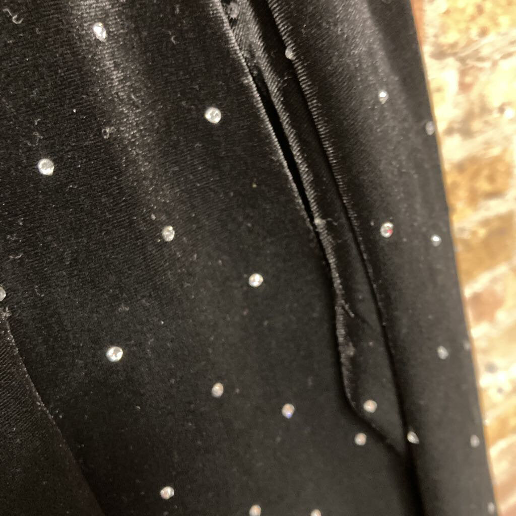 NWT Velvet Rhinestone Blazer