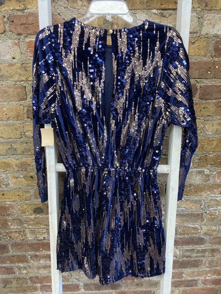 Romper Velvet Sequin