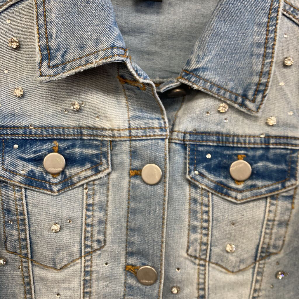 Jacket Jean Embellished