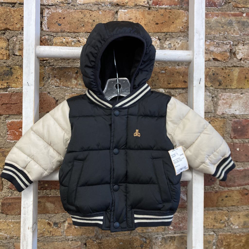 Puffer Coat Detachable Hood