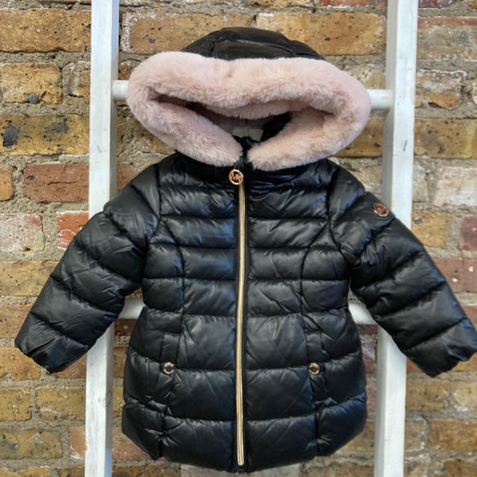 Puffer Coat Fur Lined Hood