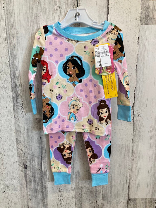 2 PC PJ Set NWT LS Disney Princesses