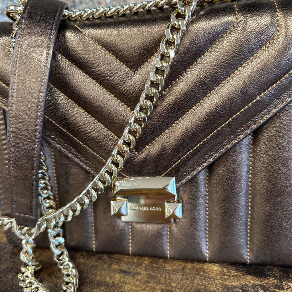 Quilted Belt Chain Purse