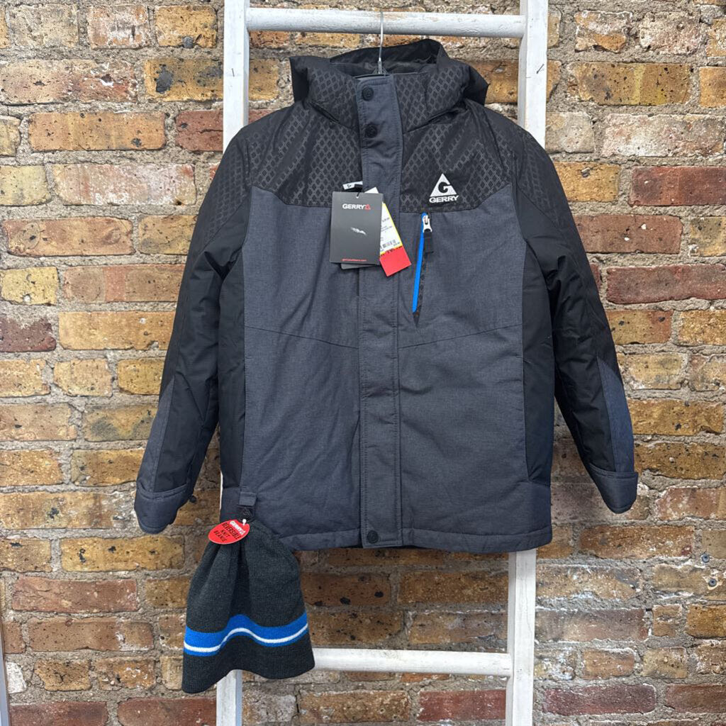 NWT Jacket Winter Hooded and Hat