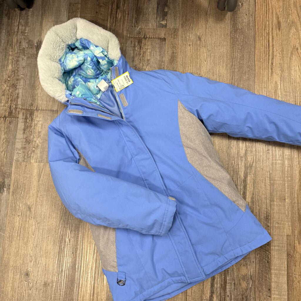 Winter coat camo grn/blu