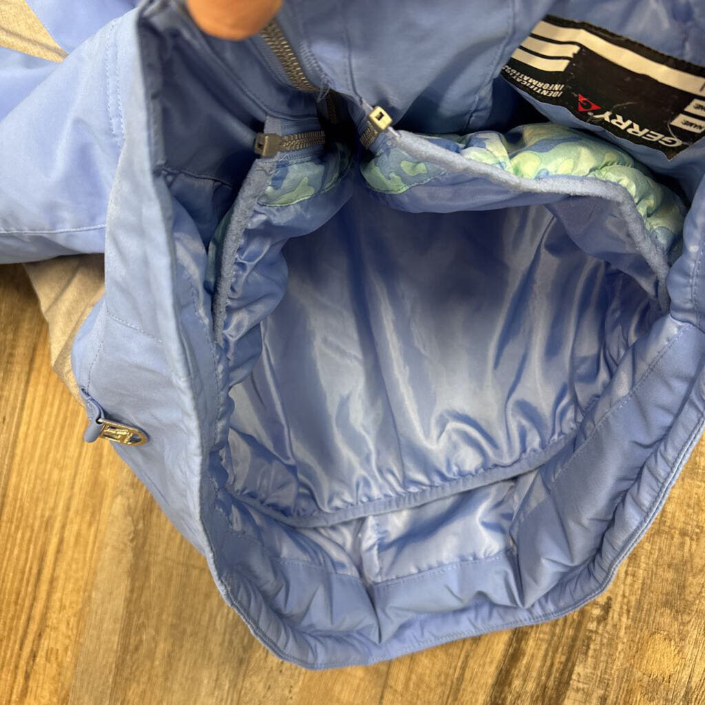 Winter coat camo grn/blu