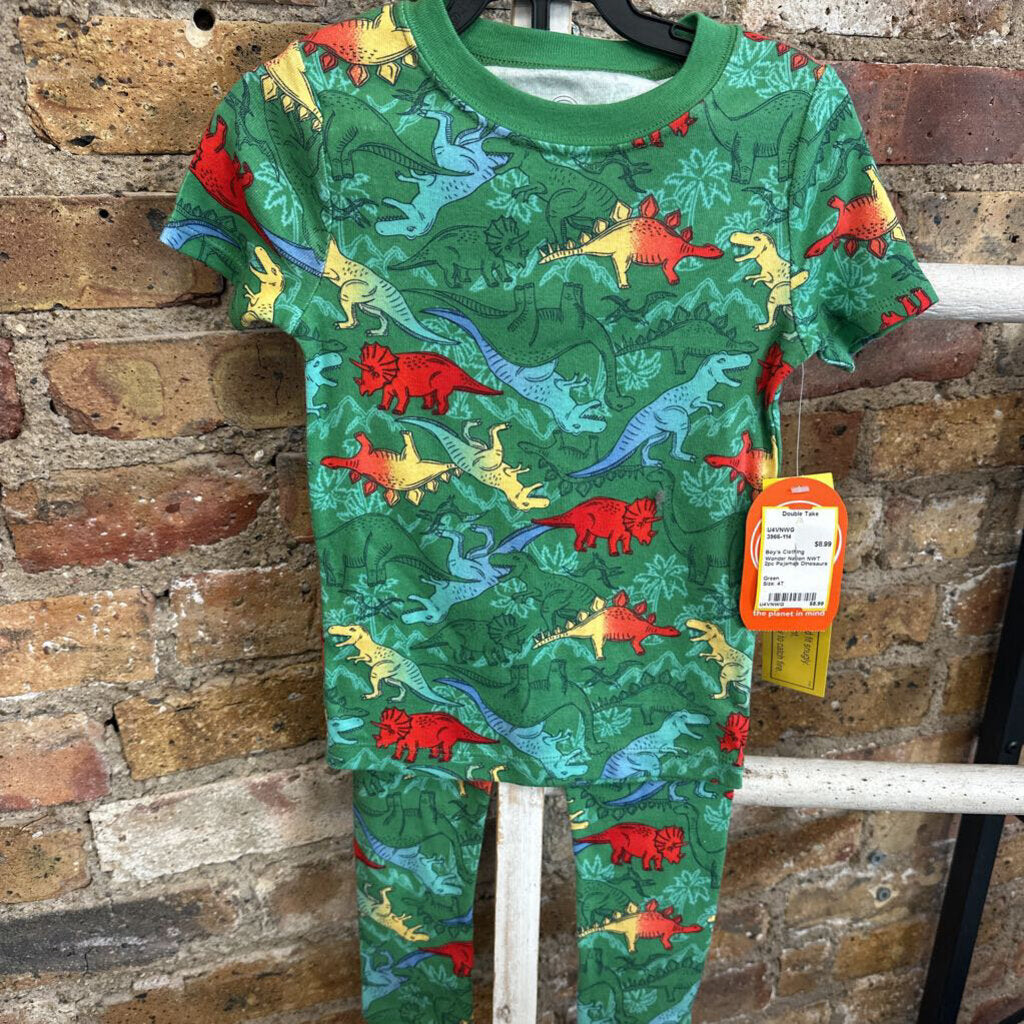 NWT 2pc Pajamas Dinosaurs