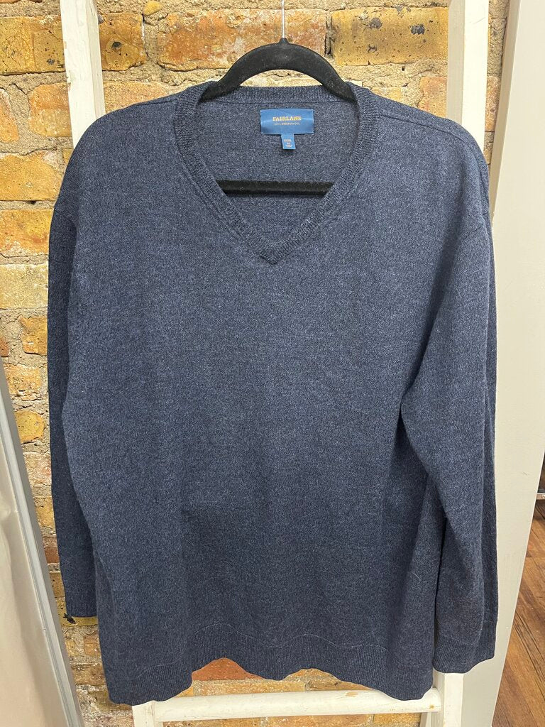 Merino Wool Vneck Sweater
