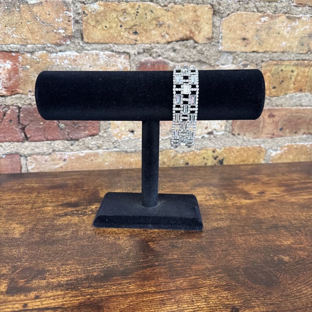 Bracelet Rectangle Rhinestone