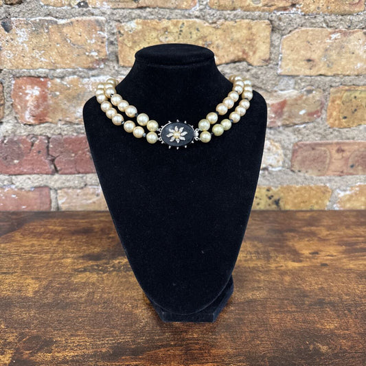 Pearl Choker 2 Strand