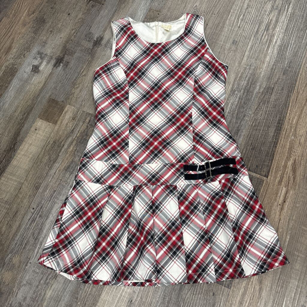 NWT Dress Slvlss Plaid