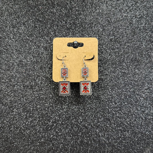 2Sqaure Earrings