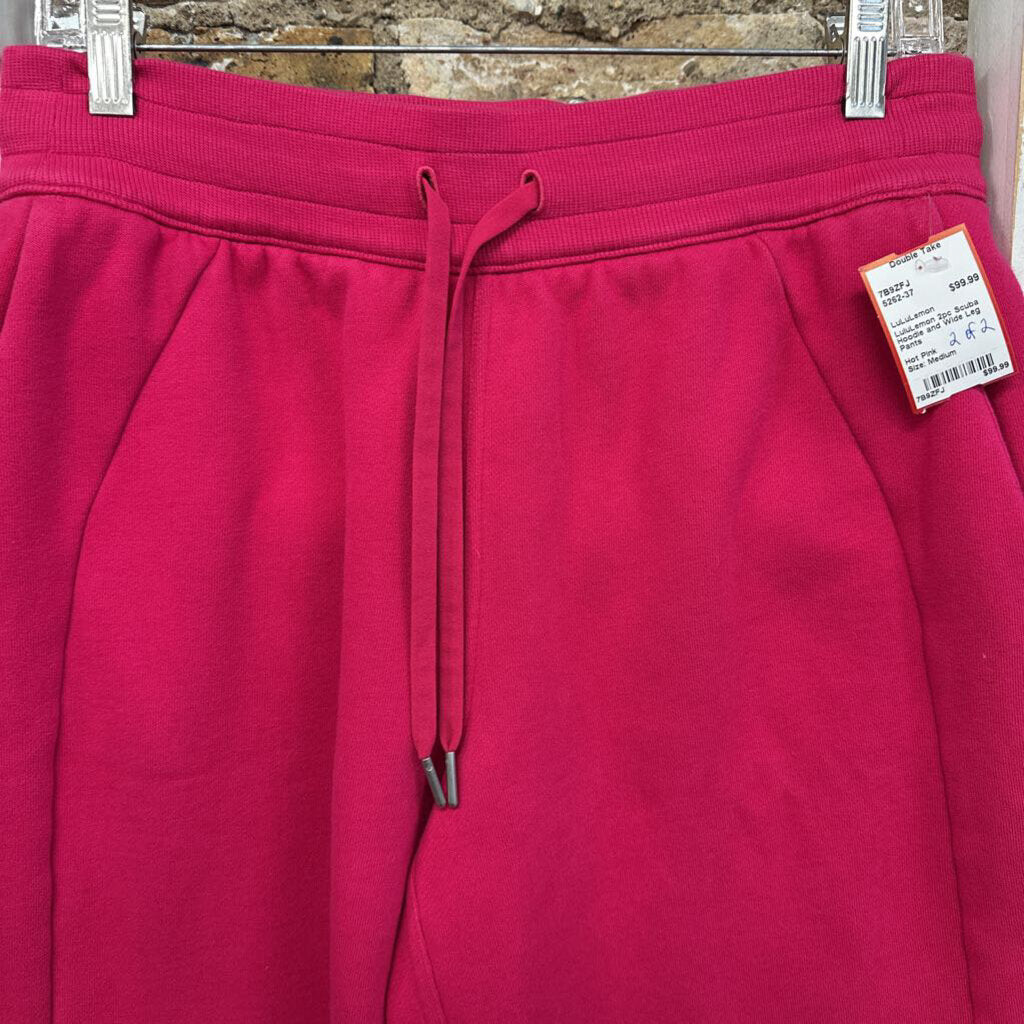 2pc Scuba Hoodie and Wide Leg Pants