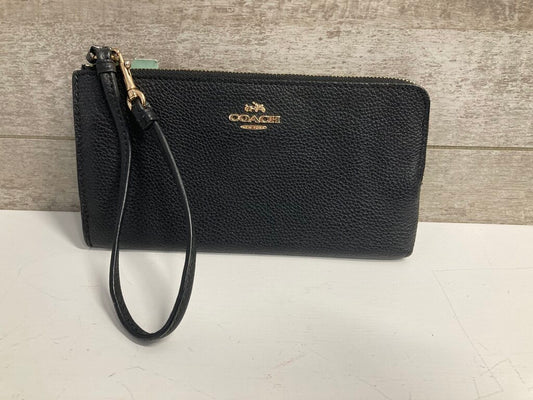 Wristlet Wallet Double Zip Pebble Leather
