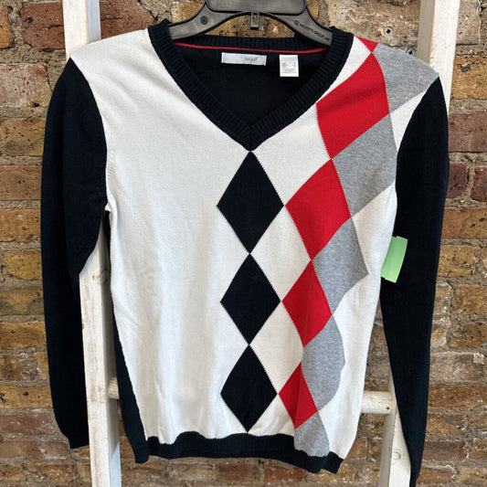 Sweater Vneck Patterned