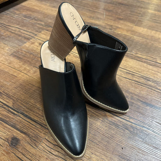 Mules Block Heel