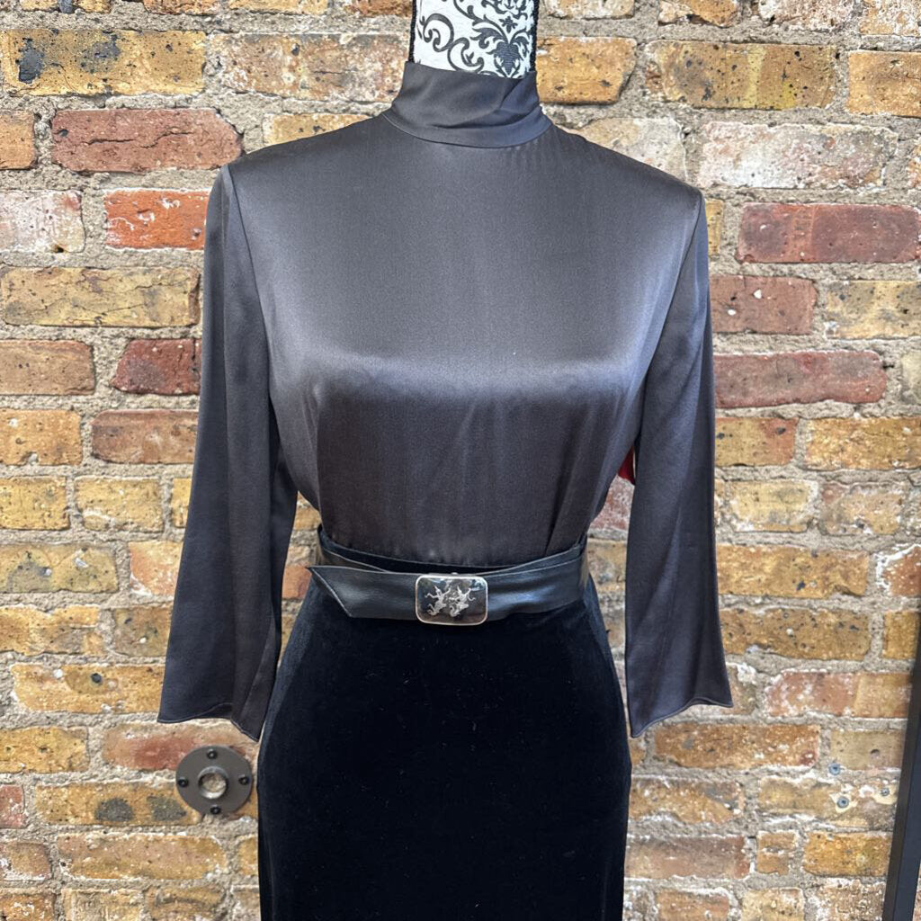 Antique Siam Dancers Buckle Belt