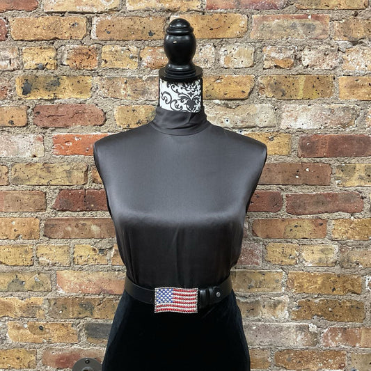 Belt American Flag Embellished