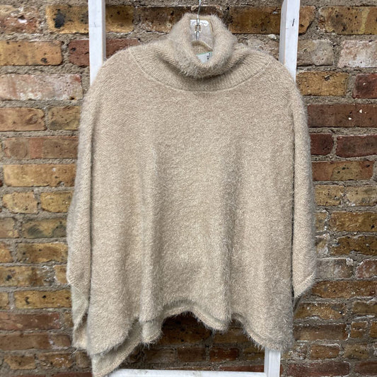 NWT Poncho Turtleneck Sparkle