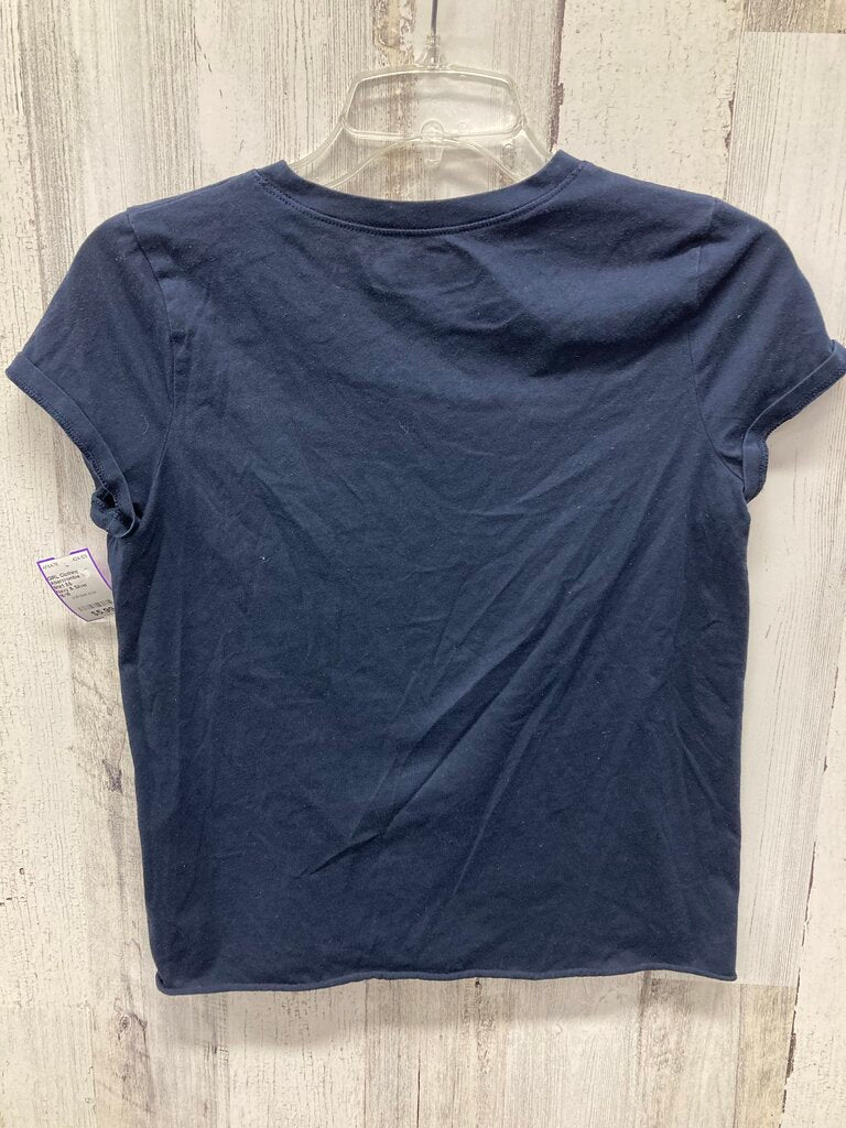 Shirt SS Abercrombie & Fitch Glittered Tiger Crest