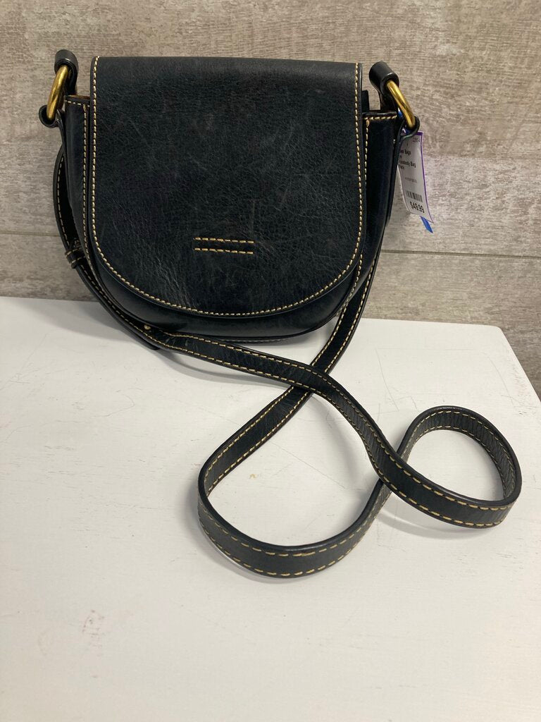 Crossbody Bag AS-IS Leather Harness Small Saddle