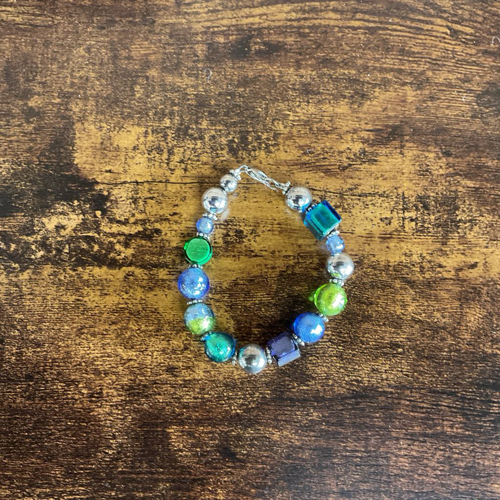 Glass Bead Bracelet