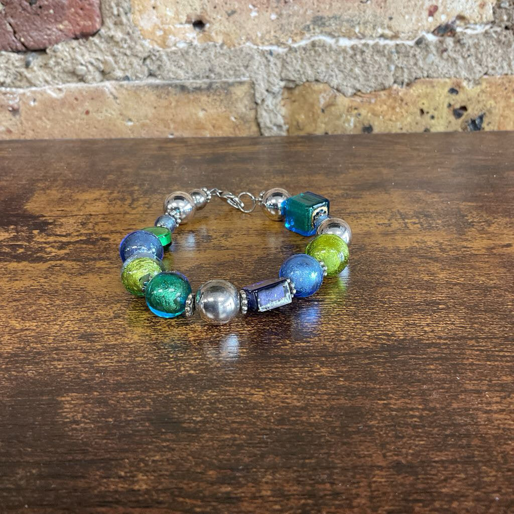 Glass Bead Bracelet