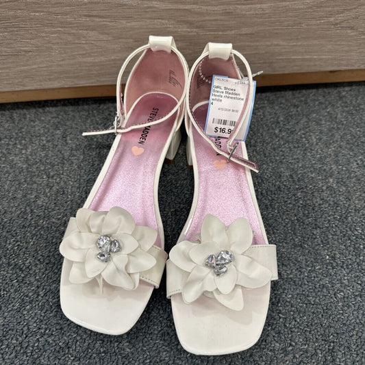 Heels rhinestone flower