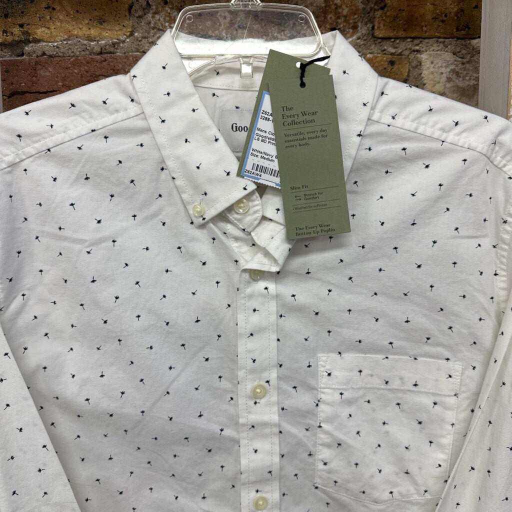NWT Shirt LS BD Print