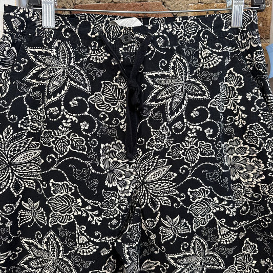 Floral Pull On Pants