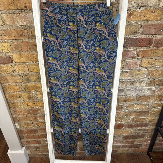 Silk Pants Jungle Print