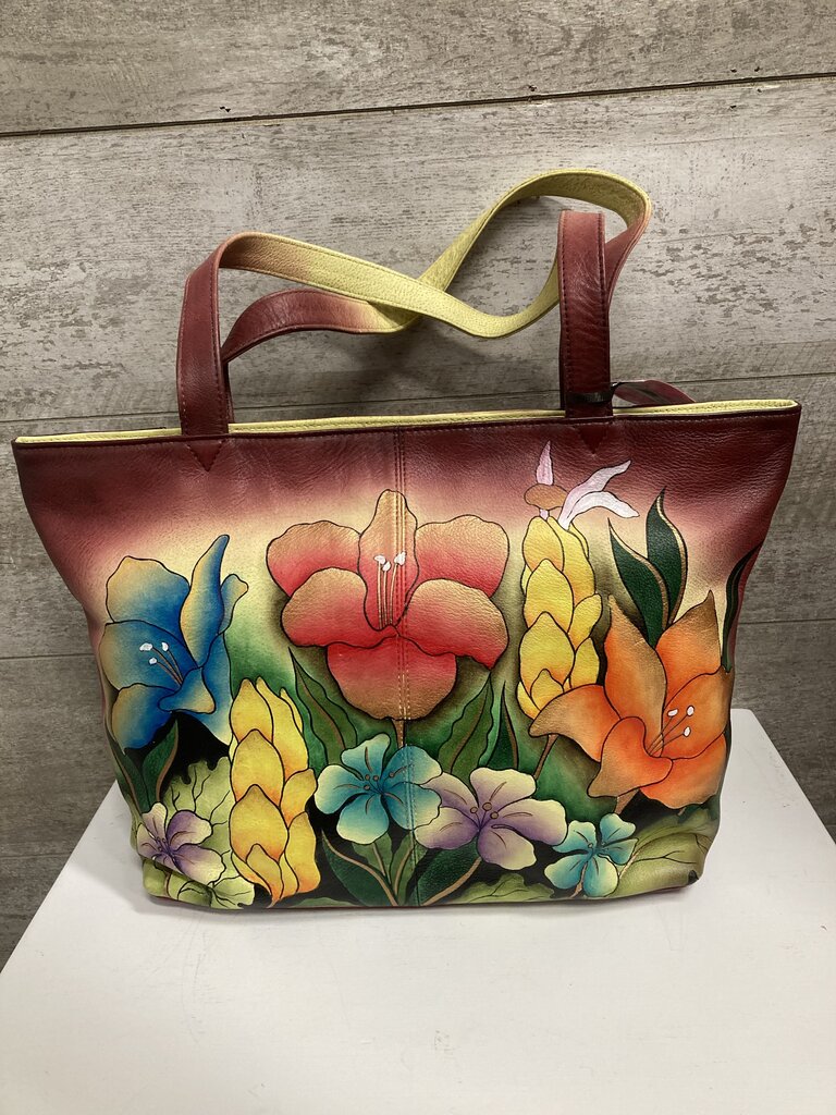 Floral Bag Leather Anna