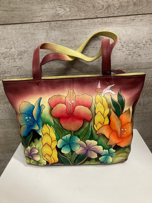 Floral Bag Leather Anna