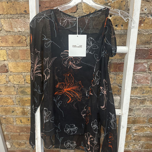 NWT Blouse Sheer Floral