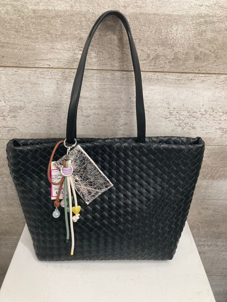 NEW totebag, tassels & pounch