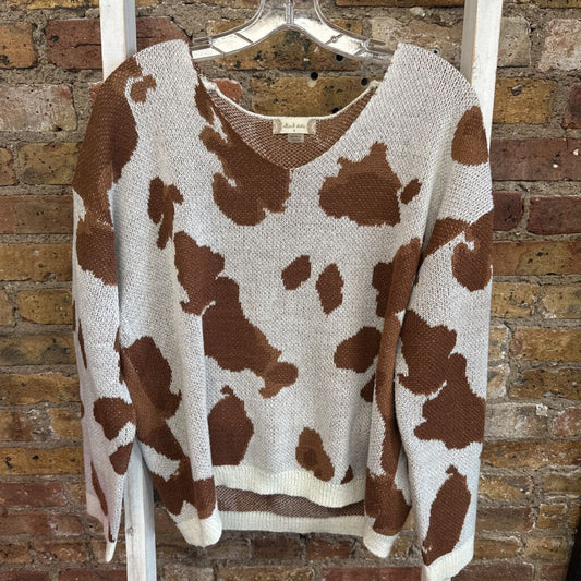 Sweater Cow Print