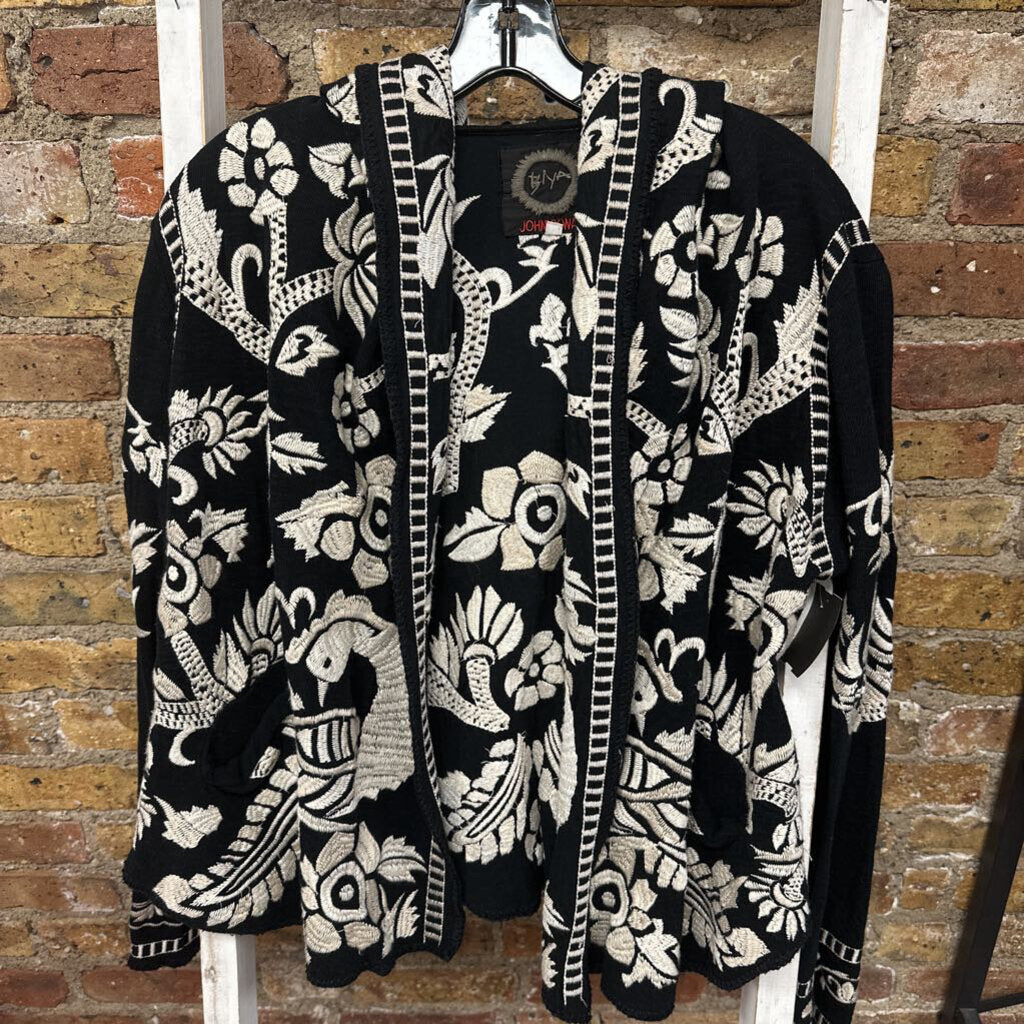 Cardigan Embroidered Hooded