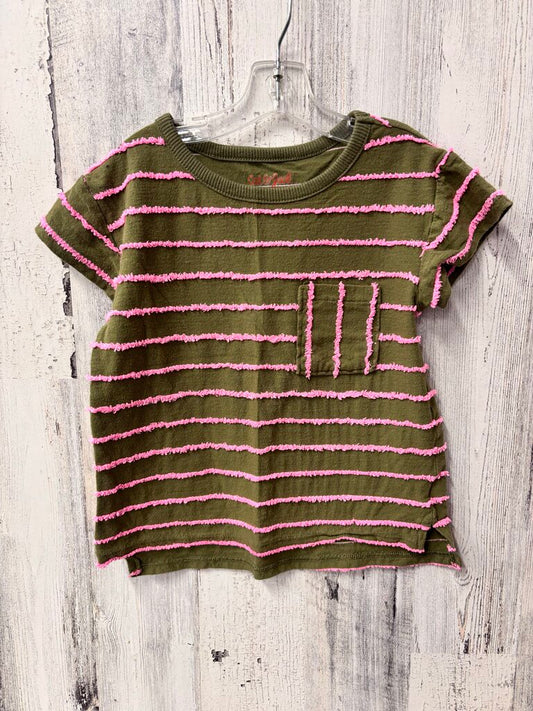 Shirt SS pink stripe