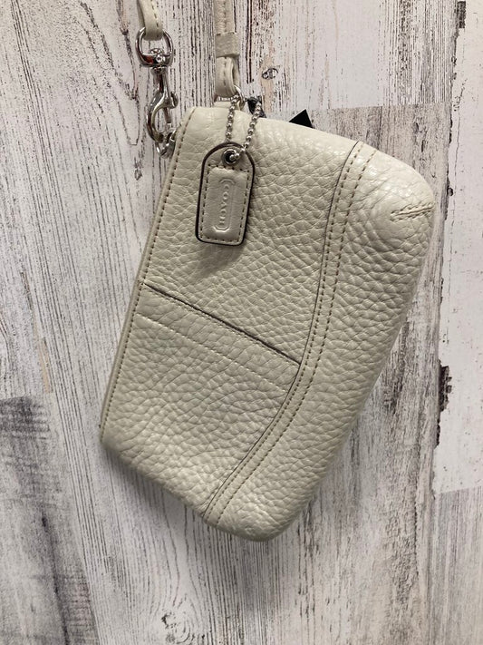 AS IS wristlet pebbled leather