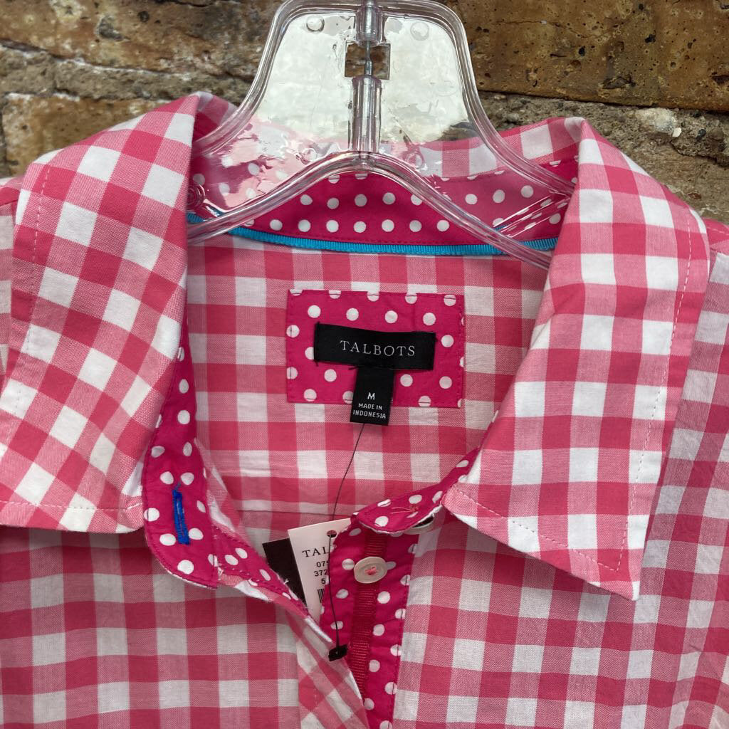 NWT Shirt LS BD Checkered