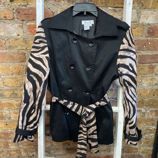 Jacket Zebra Print Sleeves