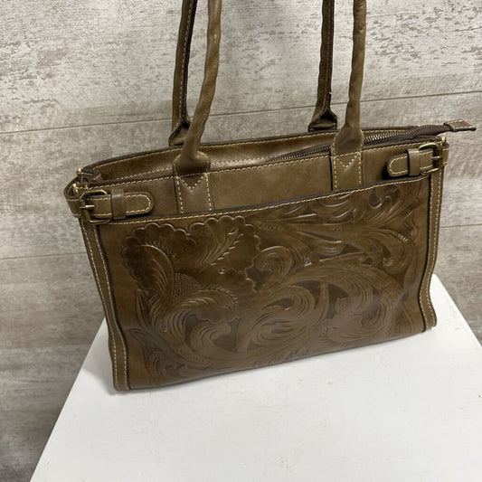 Embossed Floral Bag