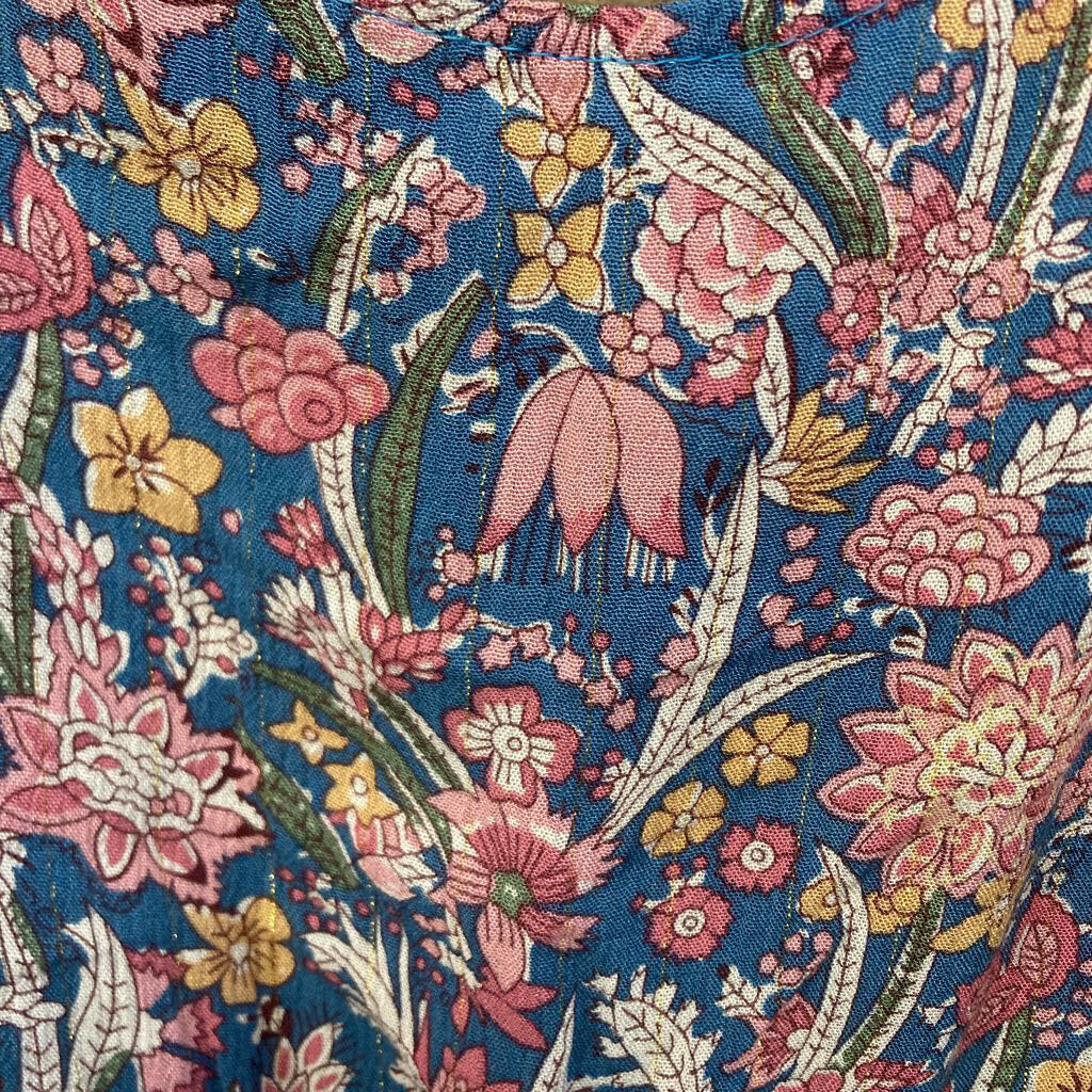 Cropped Tank Top Floral