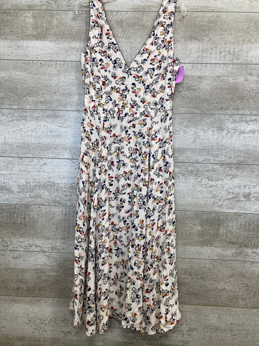 Midi Dress V Neck Floral